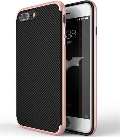 Olixar X Duo Carbon Fiber Rose Gold Iphone Plus Skroutz Gr