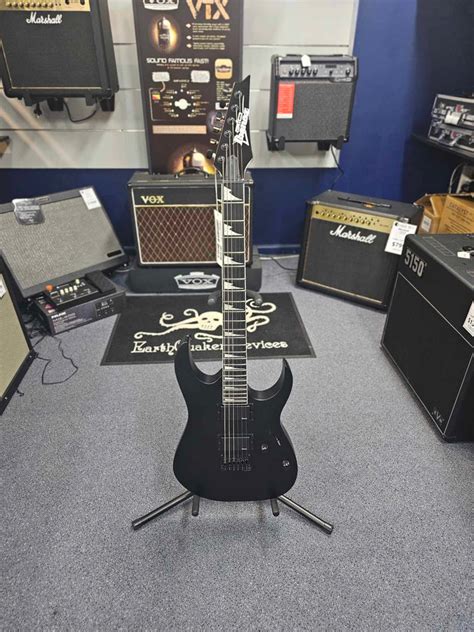 Ibanez Rg121dx Black Flat Electric Guitar Landers Music Store
