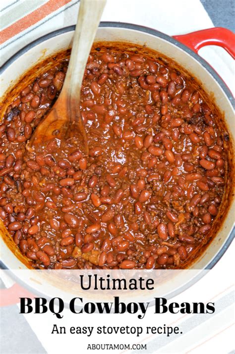 A Delicious Bean Recipe Made With Ground Beef Bacon A Sweet Tangy