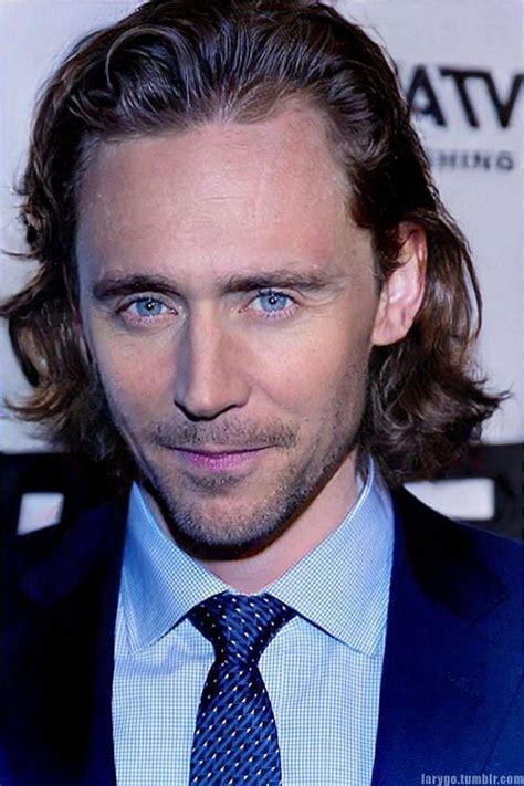 Tom Hiddleston Long Hair Edit By Ficbookbaby Tom Hiddleston Thomas