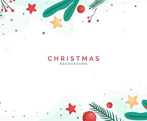 Simple And Clean Christmas Background Vector Art & Graphics ...