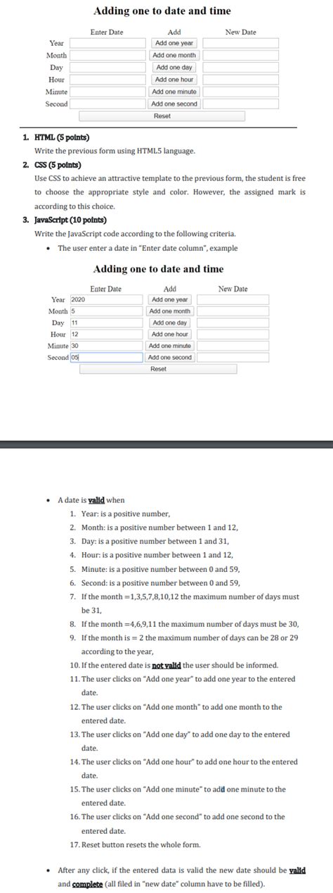 solved adding   date  time enter date  date add cheggcom