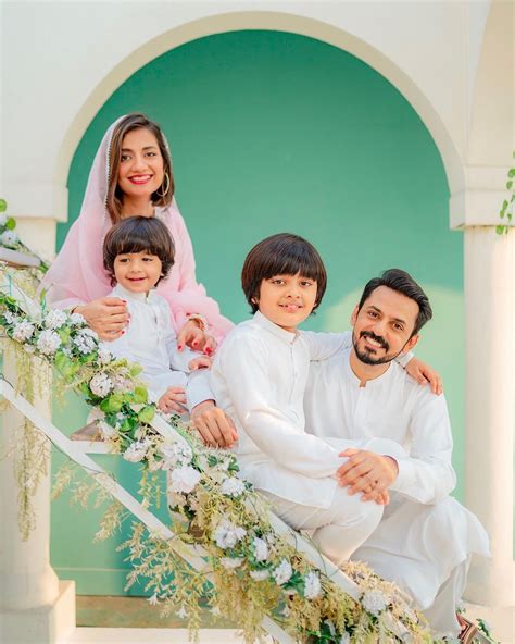uroosa qureshi  bilal qureshi beautiful eid ul adha pictures