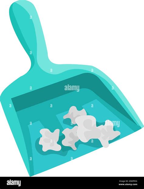 Dust Pan Illustration Vector On White Background Stock Vector Image