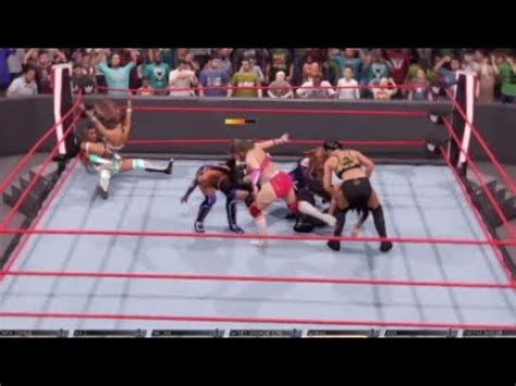 WWE 2k22 RAW 8 WOMAN BATTLE ROYAL WINNER GET A SPOT AT Elimination