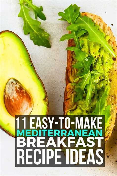 11 Quick & Easy Mediterranean Breakfast Ideas