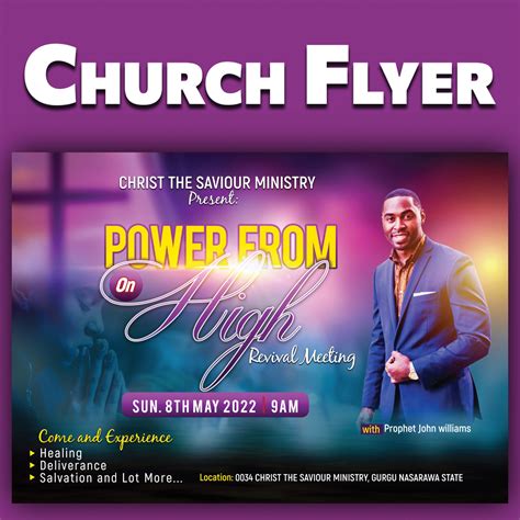 Church Poster Template Design Free MasterBundles