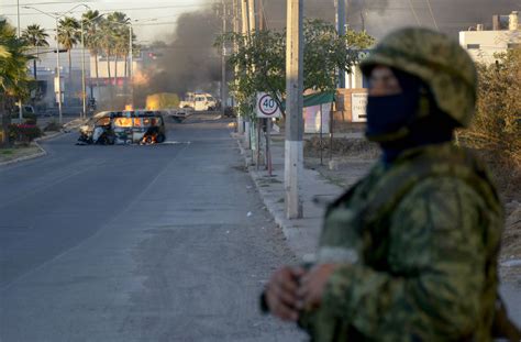 Ovidio Guzmán Las imágenes de violencia en Sinaloa tras el arresto de