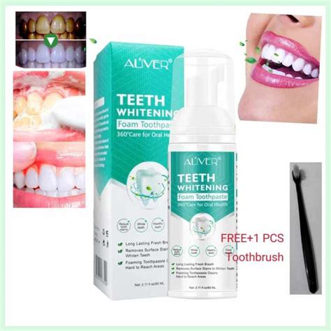 Lyx Aliver Teeth Whitening Toothpaste Remove Tartar Remove Plaqu Oral