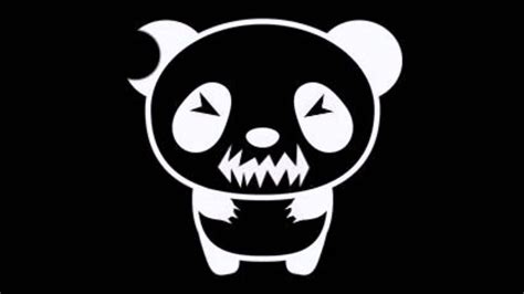 Dark Panda Wallpapers K Hd Dark Panda Backgrounds On Wallpaperbat