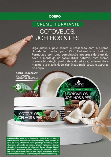 Creme Para Os Cotovelos - Creme para os pés, cotovelos e joelhos 120ml - super hidratante (Foot ...