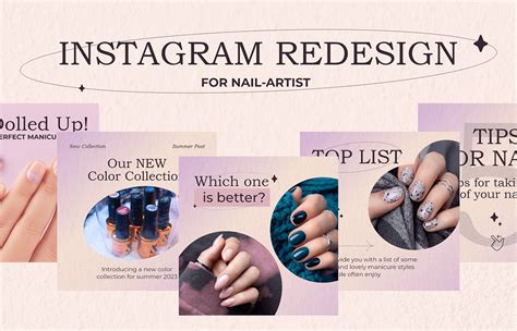 Instagram reDesign for Nail-Artist on Behance