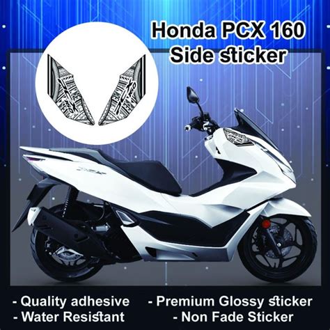 Pcx 160 Accessories / Side sticker for Honda Pcx 160 / Decals for Honda Pcx 160 | Lazada PH