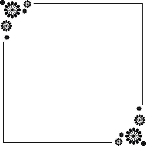 15 Simple Border Designs For Paper Images - Simple Decorative Border ...
