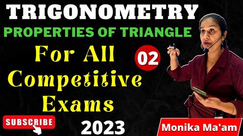 Trigonometry For Nda In Shot By Monika Ma Am Nda Exam