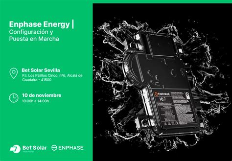 PRESENCIAL SEVILLA Solución Enphase Configuración y Puesta en