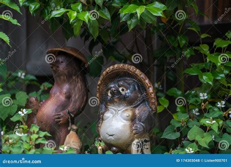 Kappa Statue on Japanese Street, Kyoto, Japan Stock Photo - Image of ...