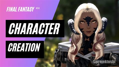 FFXIV Endwalker Au Ra Xaela Female Face 4 Character Creation Guide