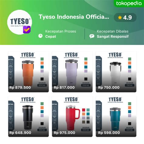 Katalog Produk Promosi Diskon Tyeso Indonesia Official Store Terbaru