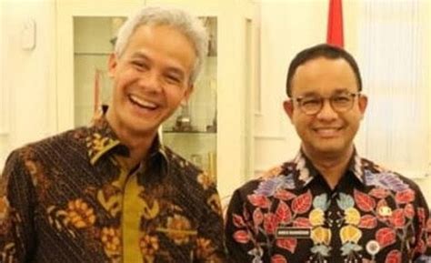 Ganjar Pranowo Dan Anies Baswedan Sama Sama Berada Di Jember Pada Hari