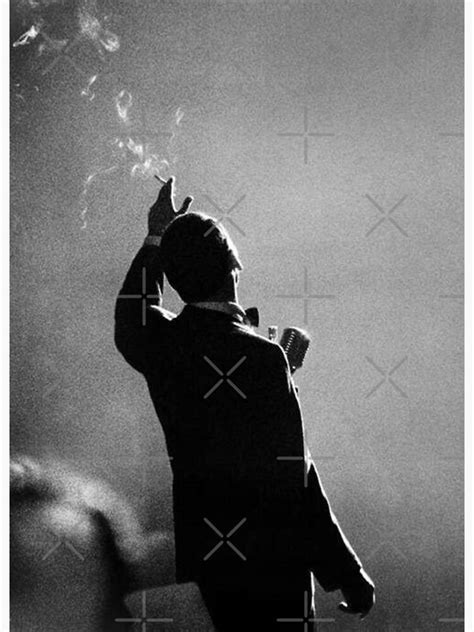 "Frank Sinatra Singing Silhouette" Poster for Sale by mikejak | Redbubble