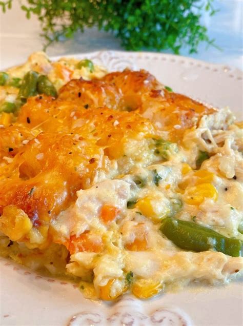 Tater Tot Chicken Pot Pie Casserole Norine S Nest