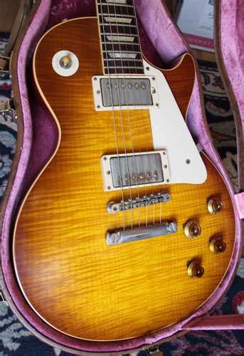 1959 Gibson R9 Les Paul Iced Tea Burst Gbase Guitars Amps And More