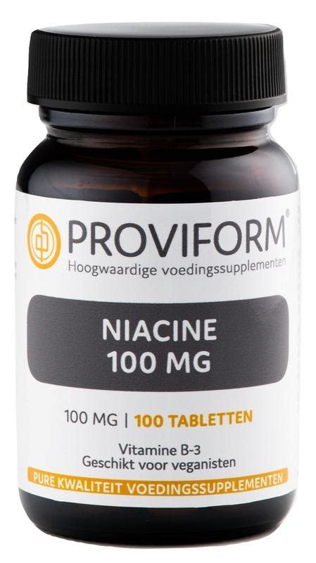 Proviform Vitamin B3 Niacin 100 Mg 100 Tabl Mit Rabatt Kaufen