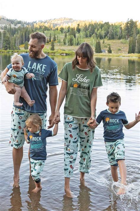 Lake it Easy Matching Pajamas | LazyOne