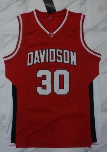 Davidson Stephen Curry 30 Jersey Ebay