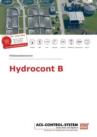 Hydrocont B ACS CONTROL SYSTEM GmbH