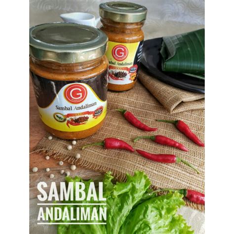 Jual Sambal Andaliman Garciafood Extra Andaliman Gr Shopee Indonesia