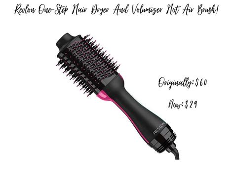 Revlon One Step Hair Dryer And Volumizer Hot Air Brush