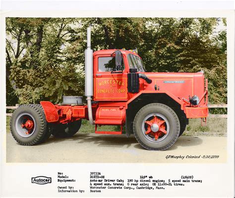 Autocar Dc D Colorized George Murphey Flickr