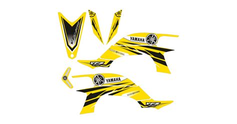 Yamaha YFZ 450 Racing EDITABLE DESIGNS Graphic Templates