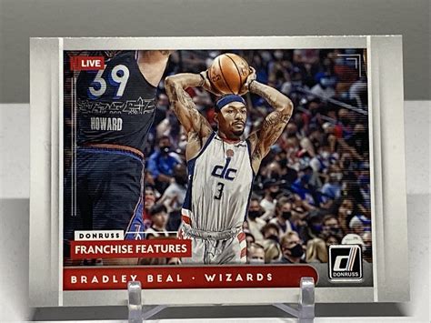 Donruss Basketball Franchise Features Insert Bradley Beal