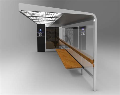 Остановочный павильон on Behance