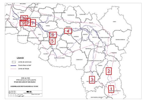 Veyle Et Ses Affluents Cartographie Des Zones Inondables 1