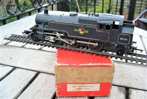 Tri Ang R Class Tank Loco In Br Lined Black Livery Good