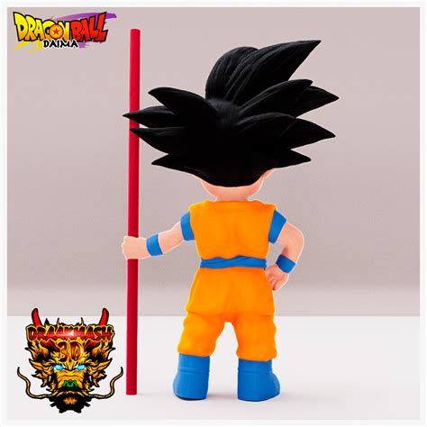 STL Datei Goku Dragon Ball DAIMA Modell Zum Herunterladen Und 3D