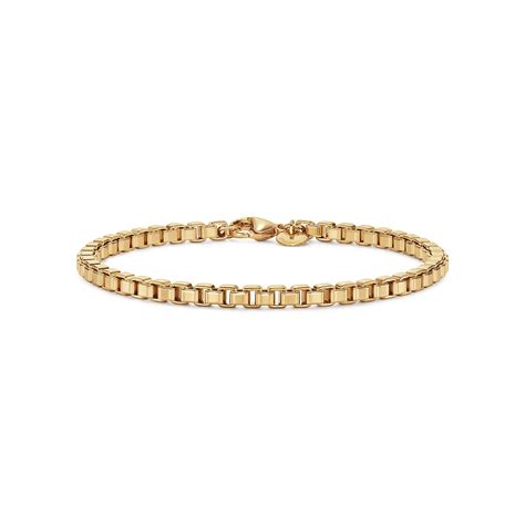 Venetian link bracelet in 18k gold, medium. | Tiffany & Co.