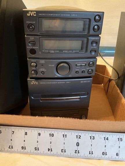 Jvc Micro Component System Ux 1 Legacy Auction Company