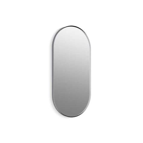 Kohler Essential In W X In H Framed Oval Wall Mount Vanity