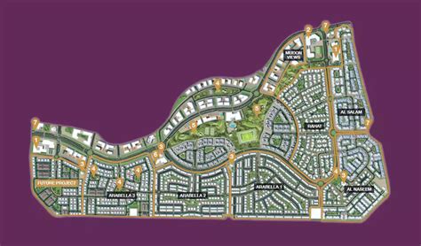 Al Naseem Townhouses Master Plan By Dubai Properties