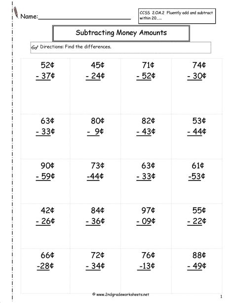 14 Adding Money Worksheets Free Pdf At