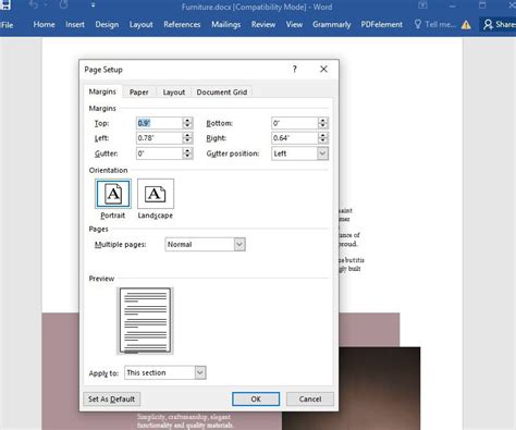 How To Change Page Margins In Word