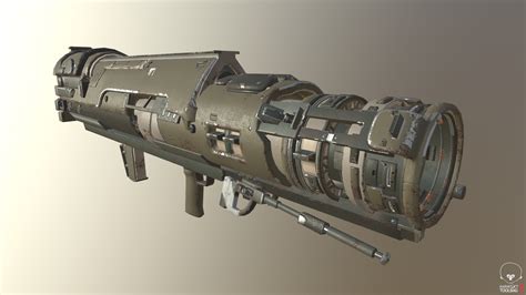 Artstation 3d Rocket Launcher