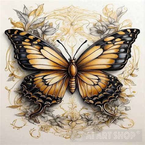 butterfly art nature inspired winged beauty colorful mural natu