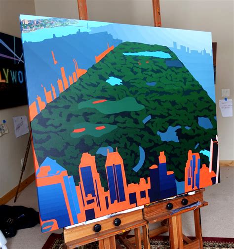 Central Park — The Painting Borbay
