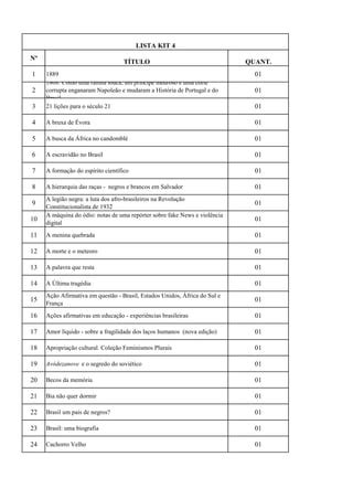 Acervo De Livros Recebido Ichu Fpc Pdf